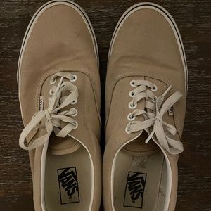 Tan Lace Up Vans
